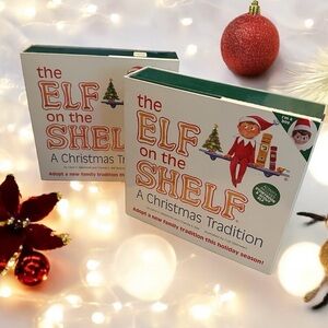 Elf on a Shelf Christmas Books Dolls
Book / Box / Doll Set